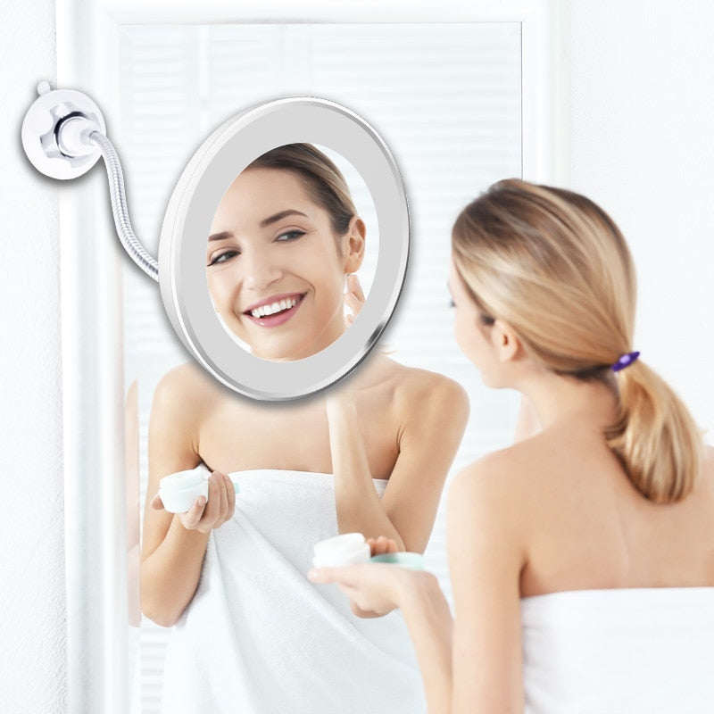 LED Flexible Makeup Mirror