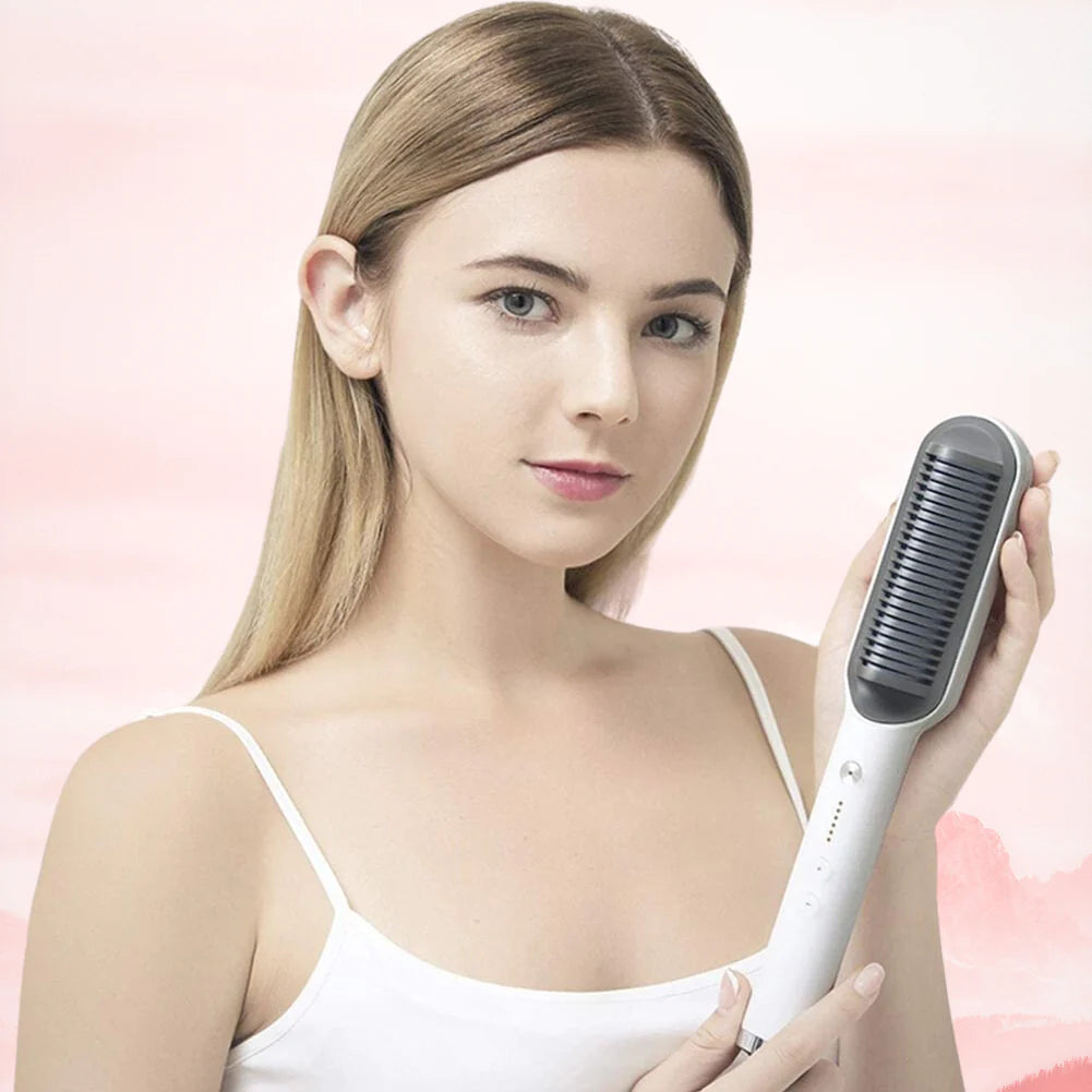 Multifunctional Electric Comb Hair Straightener